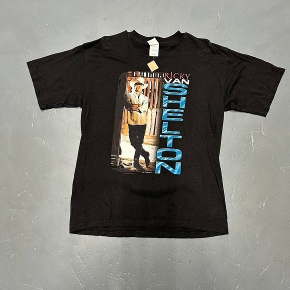 American Vintage Other - Vintage 2003 Ricky Van Shelton double sided big print country music tour tshirt